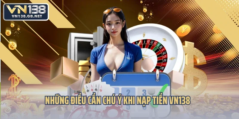 Những điều cần chú ý khi nạp tiền VN138